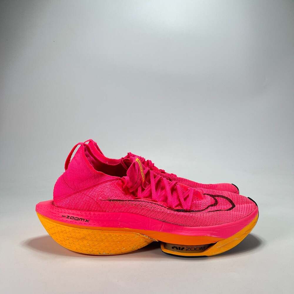 Nike Air Zoom Alphafly NEXT% 2 Hyper Pink Laser Orange Men's Size 10.5